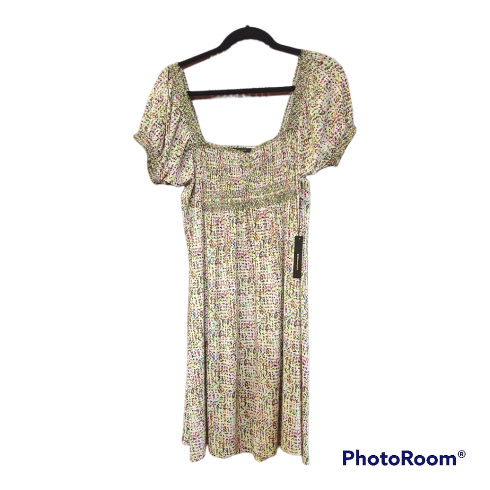 Printed baby doll summer dress
